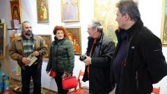 Expoziția de icoane contemporane ”Cugetările sufletului” a artistului plastic Laurențiu Dimișcă