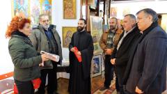 Expoziția de icoane contemporane ”Cugetările sufletului” a artistului plastic Laurențiu Dimișcă