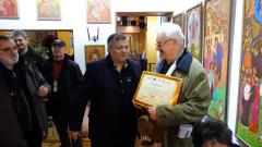 Expoziția de icoane contemporane ”Cugetările sufletului” a artistului plastic Laurențiu Dimișcă
