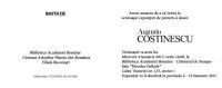 Expoziția de pictură și desen Augustin Costinescu